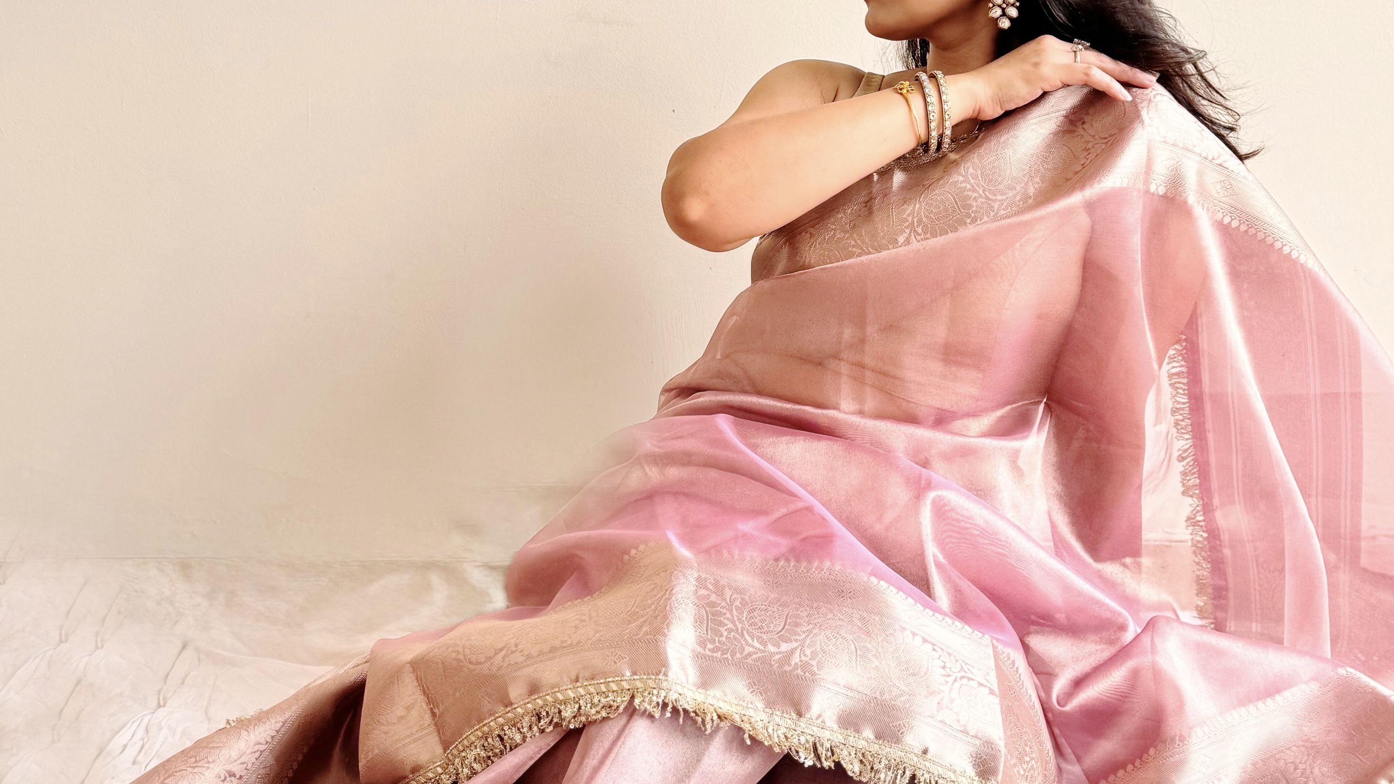 Kadhua Weave Silk Saree